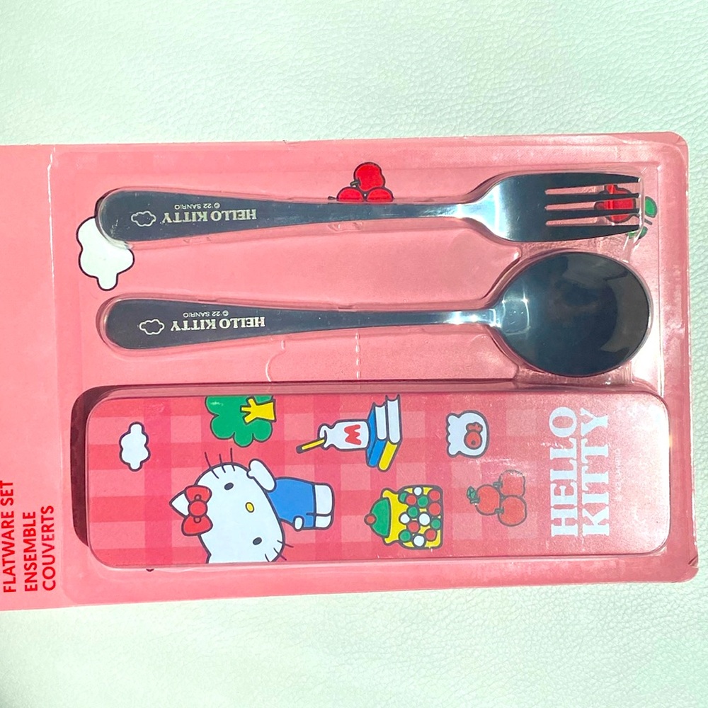 Spoon and fork